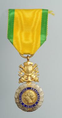 Medaille militaire creation le 22 janvier 1852 8e type 1