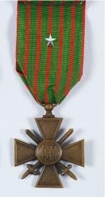 Croix de guerre de la guerre 14 19